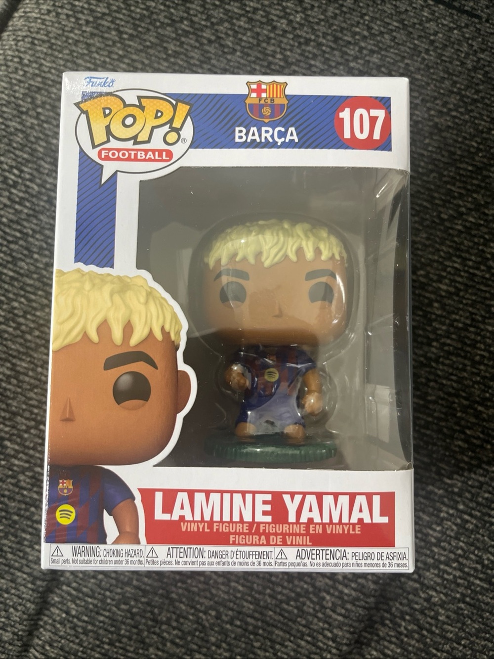Funko Pop! Football Lamine Yamal #107 FC Barcelona 🇪🇸